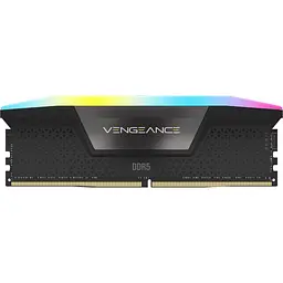 Модуль пам'яті DDR5 Corsair Vengeance RGB 2x48GB 7200MHz Black (CMH96GX5M2B7200C40) [154311] - мініатюра 4