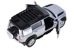 Іграшкова машинка позашляховик металева Land Rover Defender 110 Автопром 10010, кор. 16,5x7x8 см - мініатюра 5