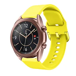 Браслет Watchbands для Samsung Galaxy Watch 5 Pro - жовтийрозмір Lширина кріплення 20ммOne (W1-5WB50026857096) - мініатюра 2