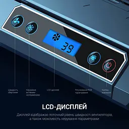 Охолоджувальна підставка для ноутбука GamePro Black (CP1450) - мініатюра 5
