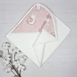 Дитячий рушничок-куточок 80х80 a.l.babybox Солодкі обійми