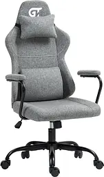 Геймерское кресло GT Racer (X-2322 Fabric Gray) - мініатюра 1