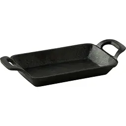 Чавунна мініформа з серверовочною дошкою MasterPro Foodies cook&share 17X10 см (BGMP-3807-EM) - мініатюра 5