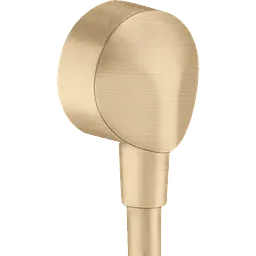 Шлангове під'єднання Hansgrohe FixFit E без зворотного клапана Brushed Bronze 27454140, Бронза