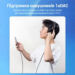 Кабель Vention COVBD USB-C - Micro-USB 0,5 м чорний (COVBD) - мініатюра 10