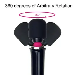 Вібратор Lovetoy Training Master Ultra Powerful Body Wand, 32 см (чорний) - мініатюра 5
