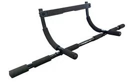 Турнік дверний багатофункціональний PowerPlay 4129 Pull Up Pro Black (PP_4129)