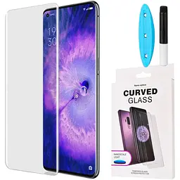 Захисне скло DK для Oppo Find X5 Pro UV Curved 015456 clear