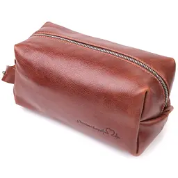 Чоловіча шкіряна косметичка GRANDE PELLE 22.5х12х11 см sum0020995