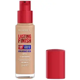 Тональна основа Rimmel Lasting Finish 35h відтінок 160 (Vanilla) 30 мл - мініатюра 2
