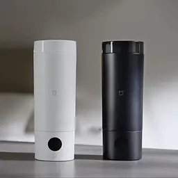 Термос електричний термопот MiJia Portable Electric Cup 2 350 мл (MJDRB02PL) чорний - мініатюра 2
