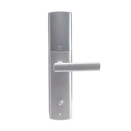 Замок біометричний автономний Trinix TRL-5111BTF Silver Left з Bluetooth, зчитувачем відбитків пальців і карт Mifare (65-00050) - мініатюра 4