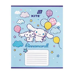 Зошит Kite Hello Kitty, 12 аркушів, коса лінія (HK26-235-2), в асортименті - мініатюра 4