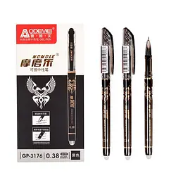 Ручка пише-стирає чорна COLOR-IT 3176(Black) упаковка 12 шт