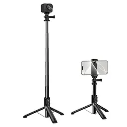 Штатив HOCO K101 Prestigio multifunctional tripod Black - мініатюра 3