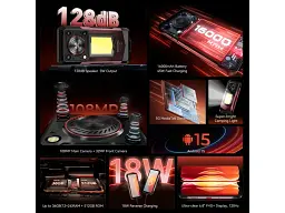 Смартфон Oukitel WP56 8/256GB Red - миниатюра 3