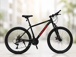 Велосипед GIEREN 8000 R29 Чорний / Велосипед спортивний 24 швидкості
