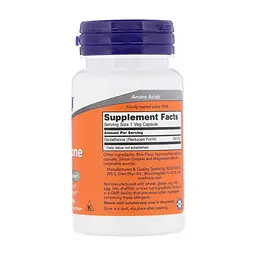 Амінокислота Now Foods Глутатіон, Glutathione, 250 мг, 60 вегетаріанських капсул (NOW-00096) - мініатюра 2