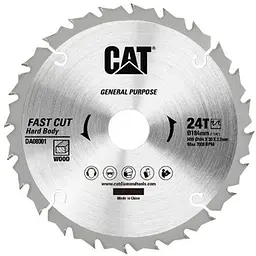 Диск пиляльний Cat 184 × 30 мм 24T (DA08001)