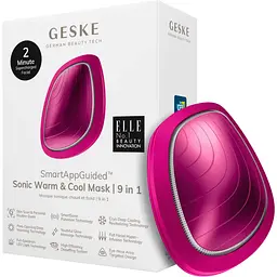 Звукова маска тепло та холод GESKE Sonic Warm & Cool Mask 9 в 1 бузкова