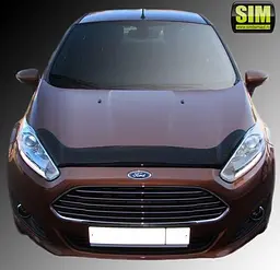 Дефлектор капоту мухобійка для Ford FIESTA 2015-