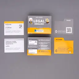 Картки для вивчення англійської мови English Student. Legal English - мініатюра 2