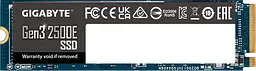 SSD M.2 накопичувач GIGABYTE Gen3 2500E 500GB (G325E500G) - мініатюра 1