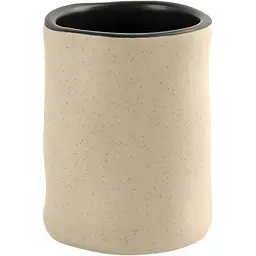 Комплект аксесуарів для санвузла Porto бежевий (MVM-MH-42 BEIGE/BLACK) - мініатюра 4