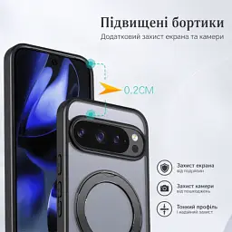 Чохол до мобільного телефона BeCover Aura Fold Google Pixel 9 Pro XL / 10 Pro XL Black (715669) - мініатюра 7