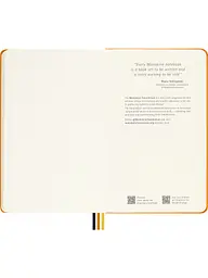 Записник Moleskine x K-Way середній, Нелінований Помаранчевий Нейлон (SKQP062KWORANGE026) - мініатюра 5