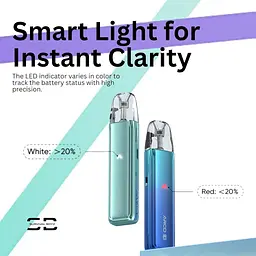 Підсистема SMOK ARCO E1 Pod 1300mAh 3ml електронна сигарета Kit Silver (19194) - мініатюра 3