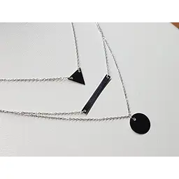 Срібне кольє Qvaliz. 908-00921 42 45 - мініатюра 4