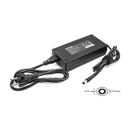 Блок живлення до ноутбуку PowerPlant DELL 220V, 19.5V 180W 9.23A (7.4*5.0) (DL180G7450)