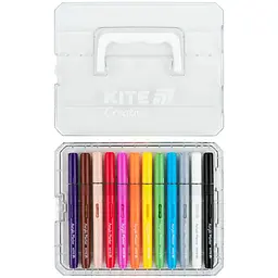 Маркери акрилові Kite Creative з рідкими чорнилами 12 шт. (K-1161) - мініатюра 6