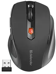 Миша Defender Ultra MM-315 Black - мініатюра 2