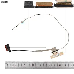 Шлейф матриці для Acer Aspire A515-54 A515-54G A515-55 A515-55G, (eDP 30pin, 50.HGLN7.005, DD0ZAULC000, DD0ZAULC010, Аналог) - мініатюра 2