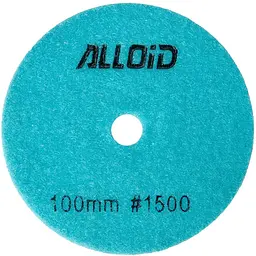 Круг алмазний Alloid Building Tools Star шліфувальний на липучці 100 мм зерно 1500 (DD-63376)