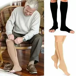 Компресійні гольфи на змійці Zip Sox Помошь у разі варикозу - мініатюра 3