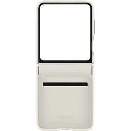 Чохол-накладка Samsung Flap Eco-Leather Cover для Samsung Galaxy Flip 5 SM-F731 Cream (EF-VF731PUEGUA) - мініатюра 2