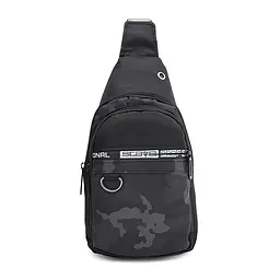 Чоловічий рюкзак через плече Monsen C17038bl-black