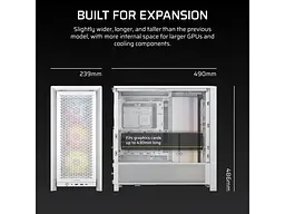 Корпус Corsair FRAME 4000D RS ARGB (CC-9011297-WW) - миниатюра 6