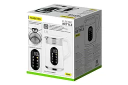 Електрочайник розумний скляний сенсорний Maestro MR-023-GREEN 1.7 л 2200 Вт LED зелений - мініатюра 4