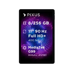 Планшет Pixus Titan 10.95" 8/256GB LTE, metal, graphite (4897058531763) - мініатюра 2