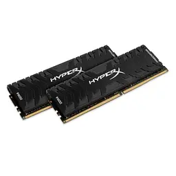 Модуль пам'яті Kingston DDR4 16Gb (2x8) HyperX Predator Black 2666 MHz (HX426C13PB3K2/16) Б/в - мініатюра 2