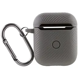 Футляр SGP Shockproof для навушників Airpods 1/2 Grey - мініатюра 2