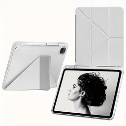 Чохол-книжка BeCover Ultra Slim для Apple iPad Pro M4 2024 11" Сірий (711690) - мініатюра 2