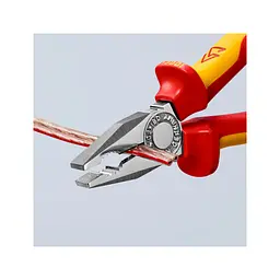 Плоскогубці KNIPEX комбіновані діелектричні VDE (03 06 160) - мініатюра 5