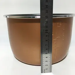 Чаша для мультиварки-скороварки Grunhelm MPC-15B на 4 літри, H=132 мм, D=220 мм, антипригарне покриття - мініатюра 6