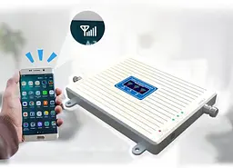 GSM підсилювач Lintratek KW20C-GDW 900-1800-2100MHZ Репітер мобільного зв'язку та інтернету 4G LTE, Повний комплект (19268) - мініатюра 8
