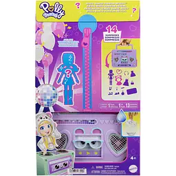 Набір із сюрпризами Polly Pocket Вечірка в стилі диско (HRD65) - мініатюра 4